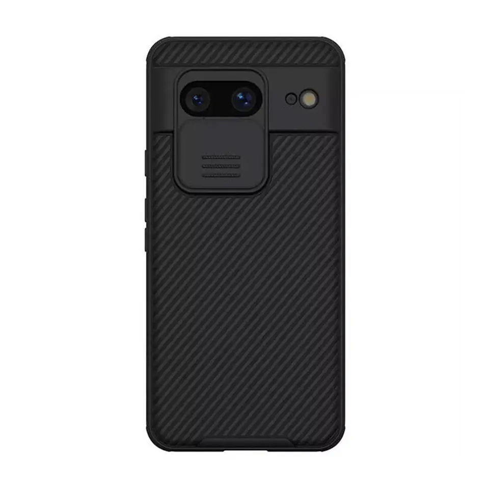 ⁨Etui Nillkin CamShield Pro Case do Google Pixel 8 (czarne)⁩ w sklepie Wasserman.eu