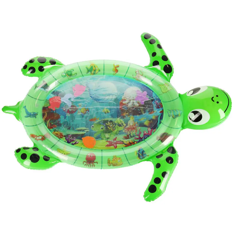 ⁨Water mat inflatable sensory turtle green⁩ at Wasserman.eu