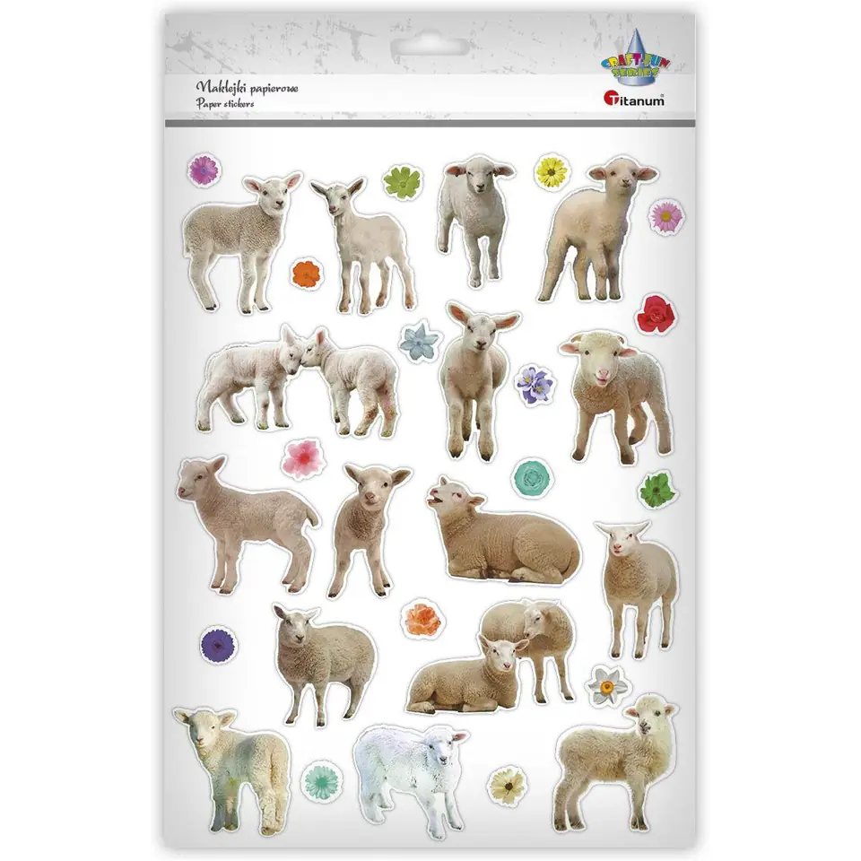 ⁨Naklejka Craft-Fun Series Sheep 490754 TITANUM⁩ w sklepie Wasserman.eu