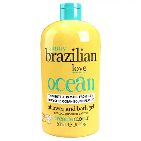 ⁨TREACLEMOON Sunny Brazilian Love Żel pod prysznic i do kąpieli Ocean 500ml⁩ w sklepie Wasserman.eu