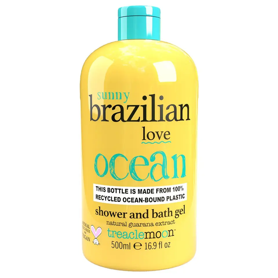 ⁨TREACLEMOON Sunny Brazilian Love Żel pod prysznic i do kąpieli Ocean 500ml⁩ w sklepie Wasserman.eu