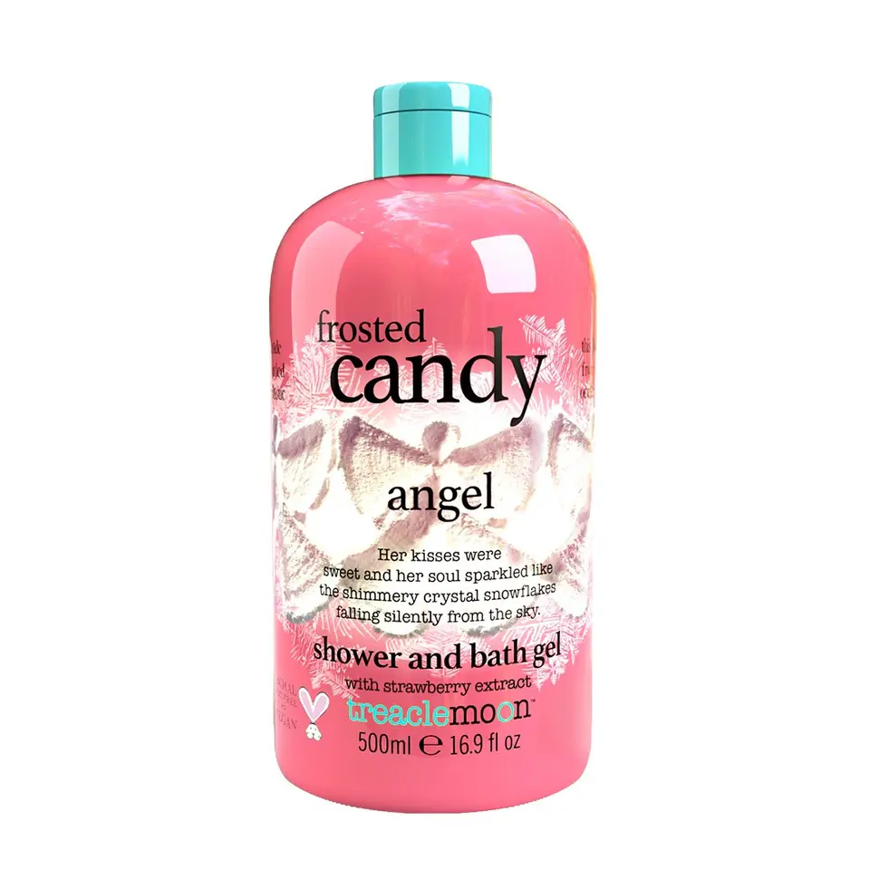 ⁨TREACLEMOON Frosted Candy Angel Żel pod prysznic i do kąpieli - Strawberry Extract 500ml⁩ w sklepie Wasserman.eu