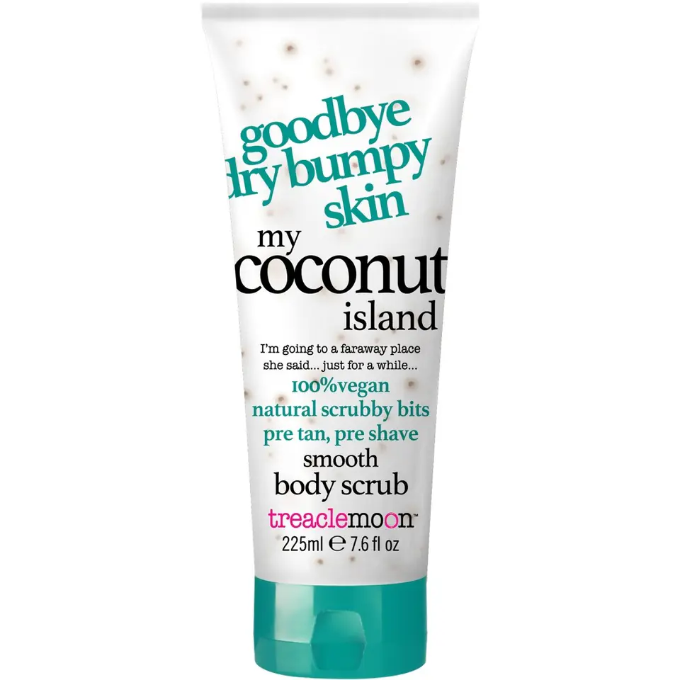 ⁨TREACLEMOON My Coconut Island Kremowy Peeling do ciała 225ml⁩ w sklepie Wasserman.eu