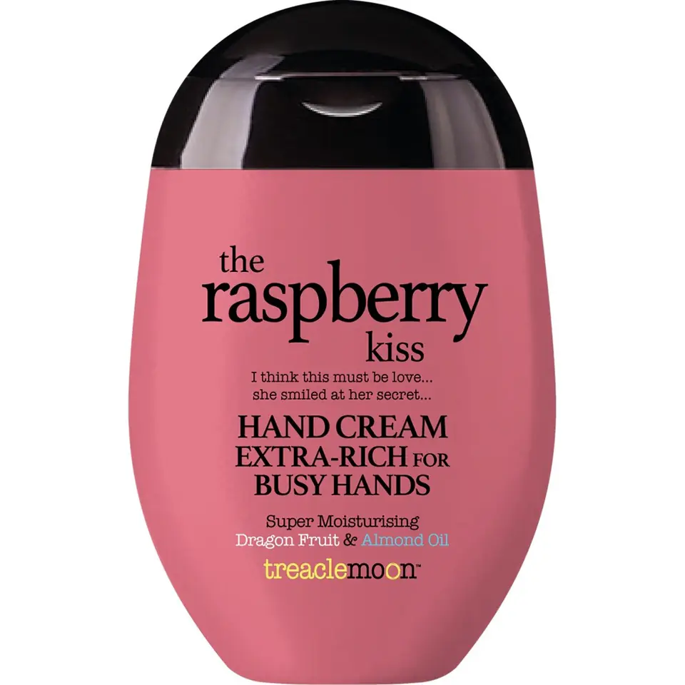 ⁨TREACLEMOON The Raspberry Kiss Bogaty Super Nawilżający Krem do rąk Dragon Fruit&Almond Oil 75ml⁩ w sklepie Wasserman.eu