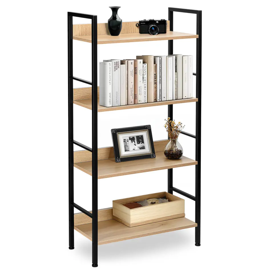 Regał industrialny loft Varberg Modern Oak w sklepie Wasserman.eu