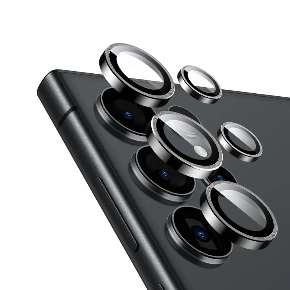 ⁨Tempered glass camera Samsung S24 Ultra black⁩ at Wasserman.eu