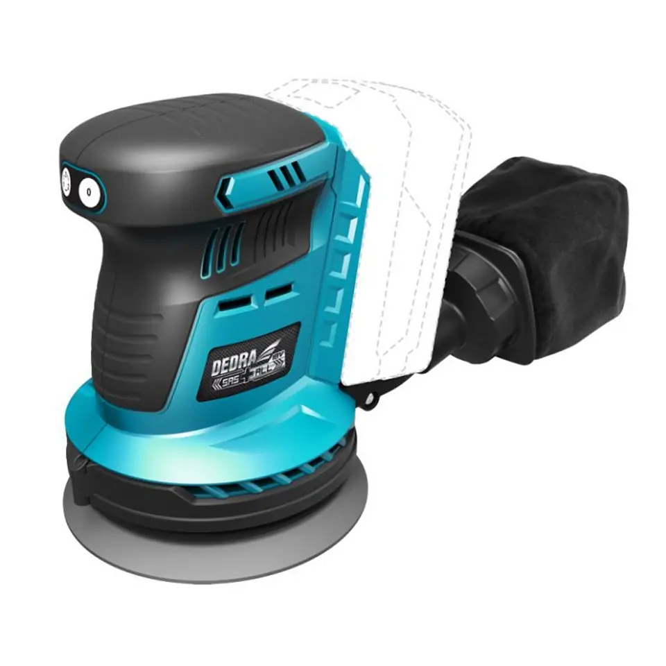 ⁨Cordless random orbit sander SAS + ALL Dedra DED7062⁩ at Wasserman.eu