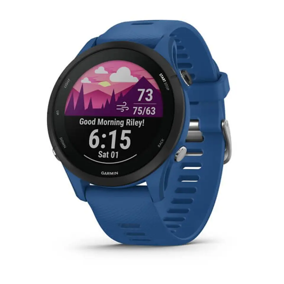 ⁨Smartwatch Garmin Forerunner 255 Tidal Blue⁩ w sklepie Wasserman.eu