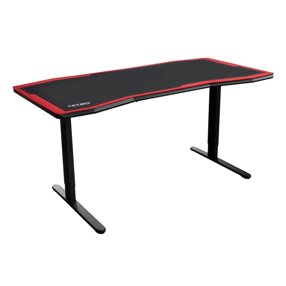 ⁨Nitro Concepts D16M Carbon Red - computer desk⁩ at Wasserman.eu