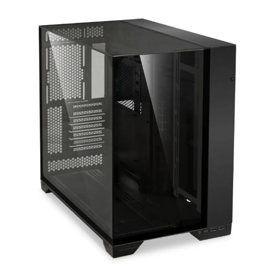 ⁨Lian Li O11 Vision Mid-Tower, Tempered Glass - black⁩ at Wasserman.eu