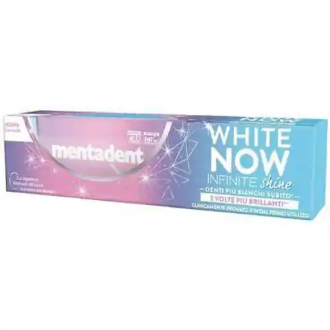 ⁨Signal Mentadent White Now Infinite Shine Pasta do Zębów 75 ml⁩ w sklepie Wasserman.eu