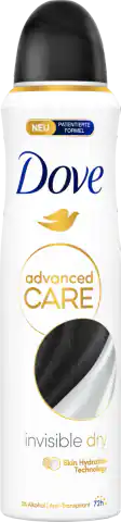 ⁨Dove Advanced Care Invisible Dry Antitranspirant Spray 150 ml⁩ w sklepie Wasserman.eu