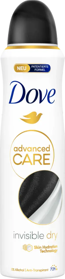⁨Dove Advanced Care Invisible Dry Antitranspirant Spray 150 ml⁩ w sklepie Wasserman.eu