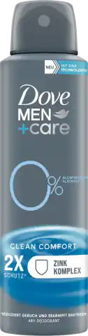 ⁨Dove Men+Care Clean Comfort mit Zink-Komplex Deospray 150 ml⁩ w sklepie Wasserman.eu