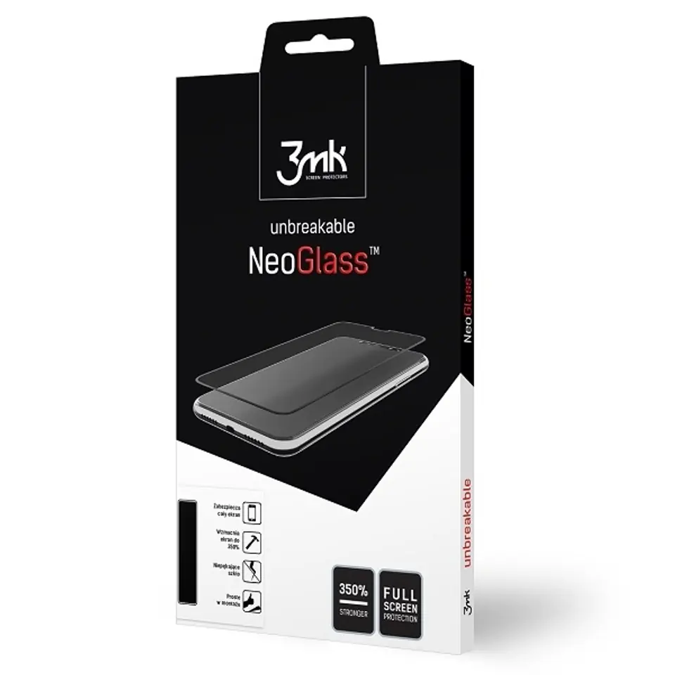 ⁨3MK NeoGlass iPhone Xr black black⁩ at Wasserman.eu