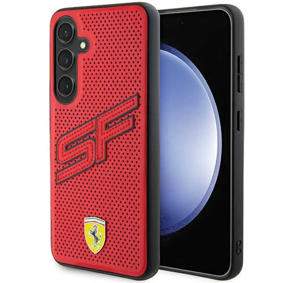 ⁨Ferrari FEHCS24SPINR S24 S921 czerwony/red hardcase Big SF Perforated⁩ w sklepie Wasserman.eu