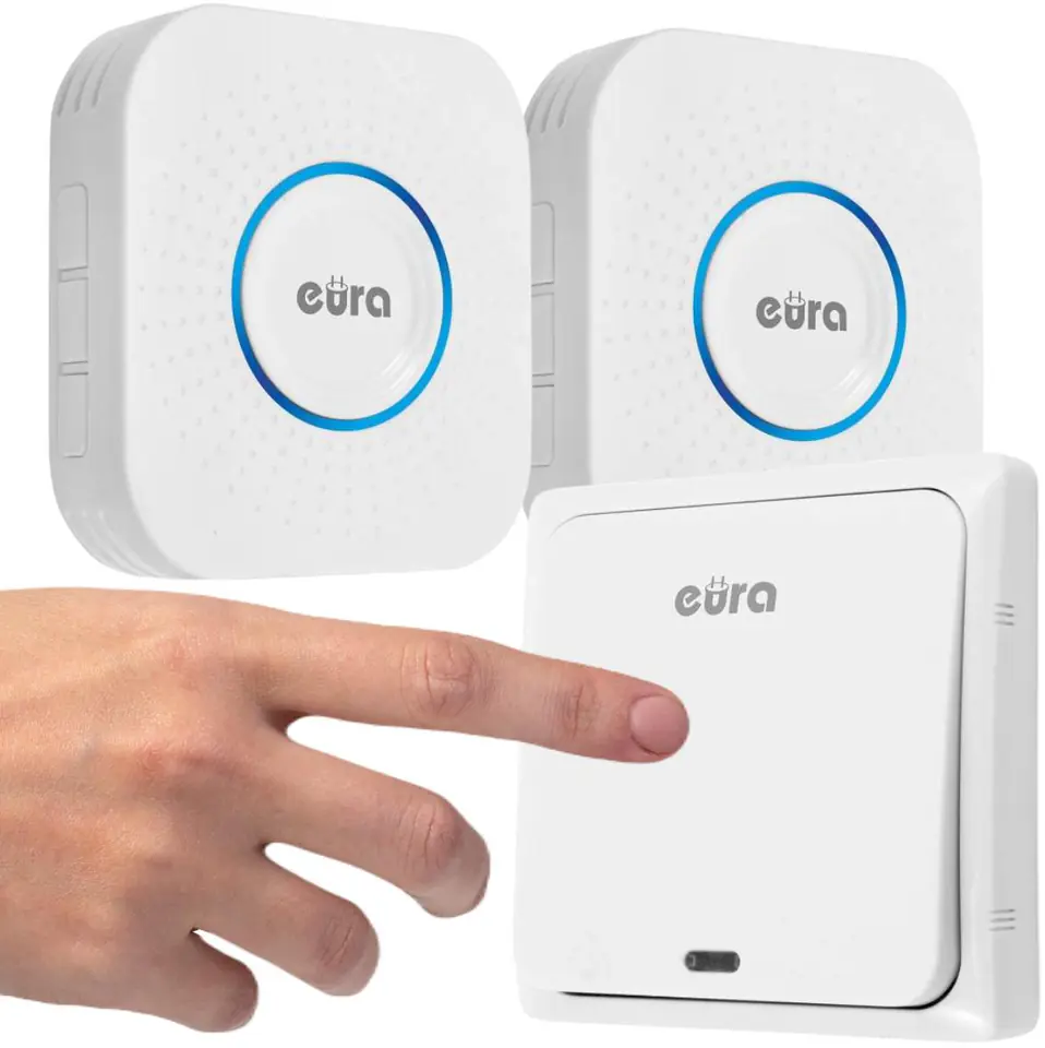 ⁨WIRELESS DOORBELL "EURA"WDP-82H2v2R⁩ at Wasserman.eu