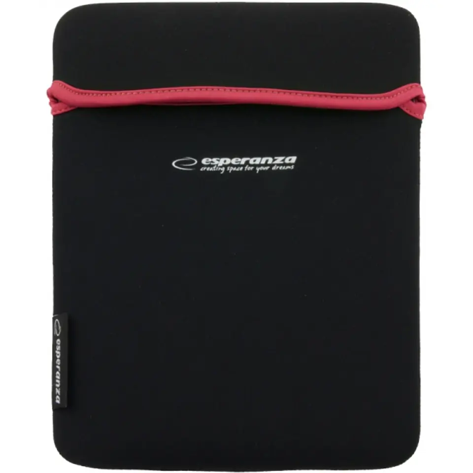 ⁨ET172R Neoprene Tablet Case 9.7 Black - Red Esperanza⁩ at Wasserman.eu