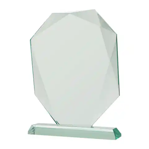 ⁨Trofeum szklane z rozklejoną podstawą⁩ w sklepie Wasserman.eu