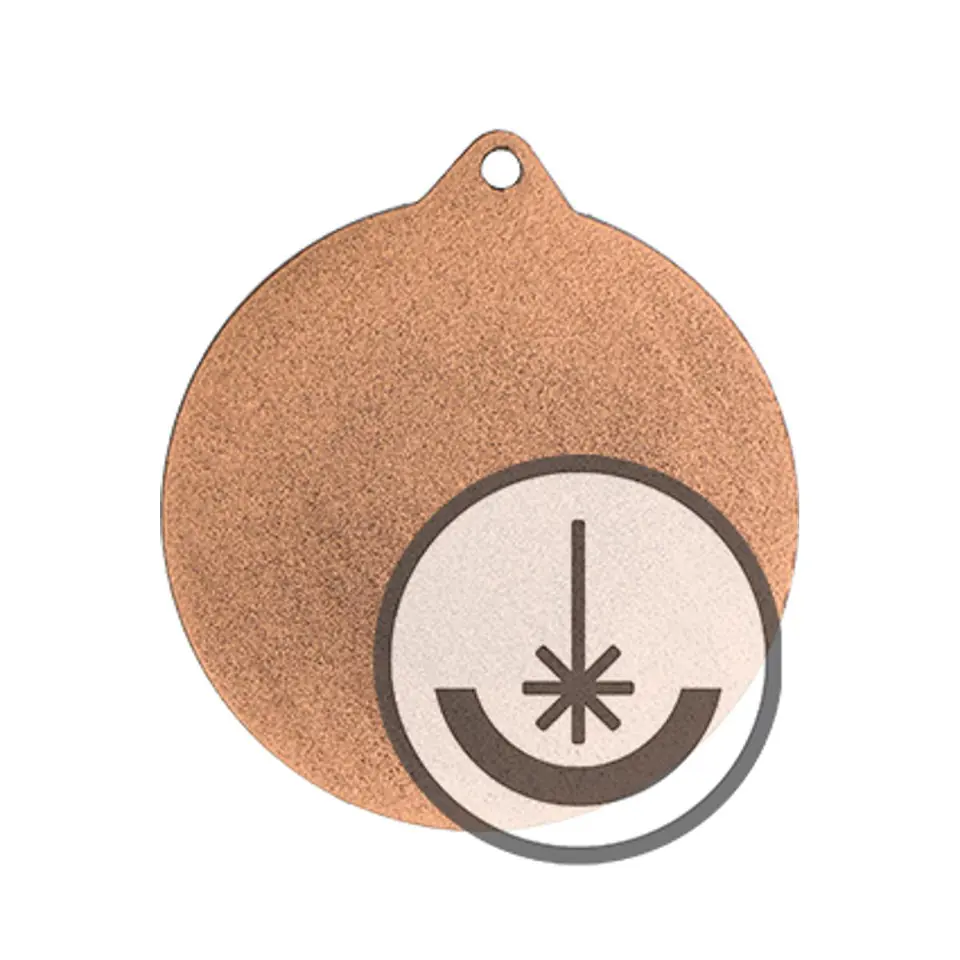 ⁨Medal grawerowany laserem- RMI⁩ w sklepie Wasserman.eu