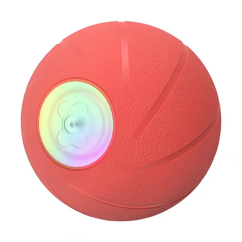 ⁨Interaktywna piłka dla psa Cheerble Wicked Ball PE (czerwony)⁩ w sklepie Wasserman.eu