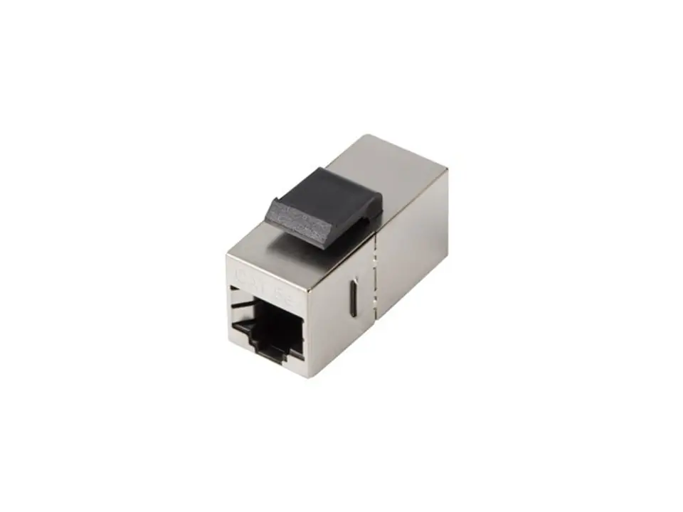 ⁨Łącznik keystone gniazd RJ45-RJ45 kat.5e FTP⁩ w sklepie Wasserman.eu