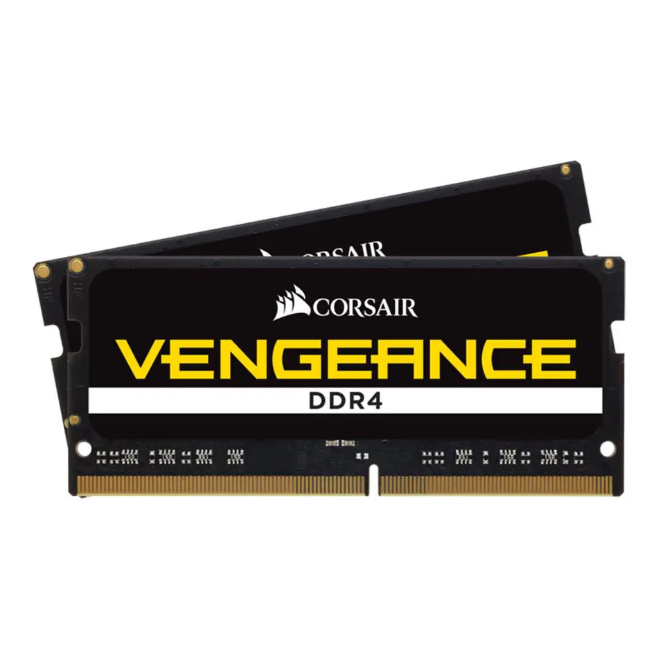 ⁨Memory DDR4 Vengeance 32GB/3200 (2*16GB) CL22 SODIMM, black⁩ at Wasserman.eu