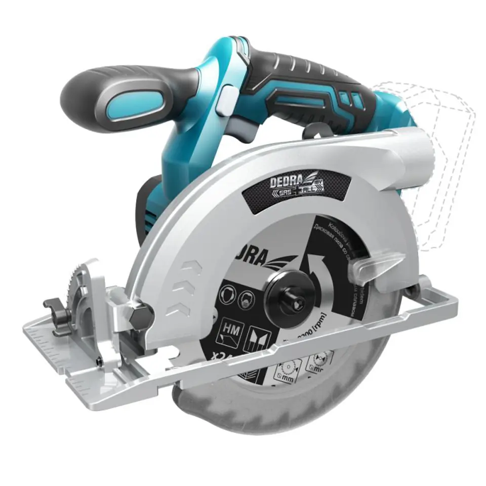 ⁨Cordless circular saw for wood SAS + ALL DED7064⁩ at Wasserman.eu