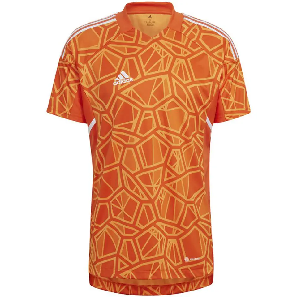 ⁨Men's Condivo 22 Goalkeeper Jersey Short Sleeve Orange HB1621⁩ at Wasserman.eu