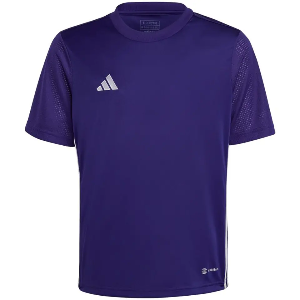 ⁨Koszulka adidas Tabela 23 Jersey Jr (kolor Fioletowy, rozmiar 164cm)⁩ w sklepie Wasserman.eu