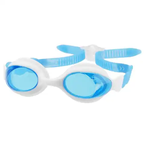 ⁨Okulary pływackie Spokey Flippi Jr (kolor Biały. Niebieski, rozmiar N/A)⁩ w sklepie Wasserman.eu