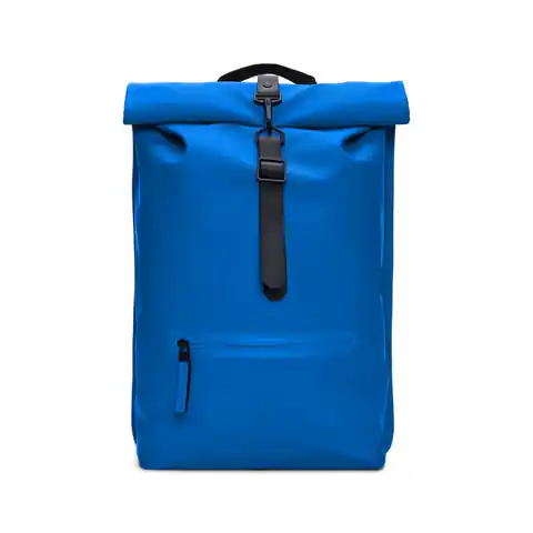⁨Plecak Rains Rolltoprucksack (kolor Niebieski, rozmiar uniwersalny)⁩ w sklepie Wasserman.eu
