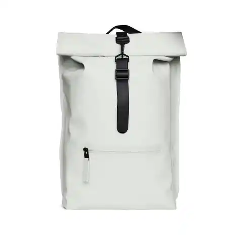 ⁨Plecak Rains Rolltoprucksack (kolor Biały, rozmiar uniwersalny)⁩ w sklepie Wasserman.eu