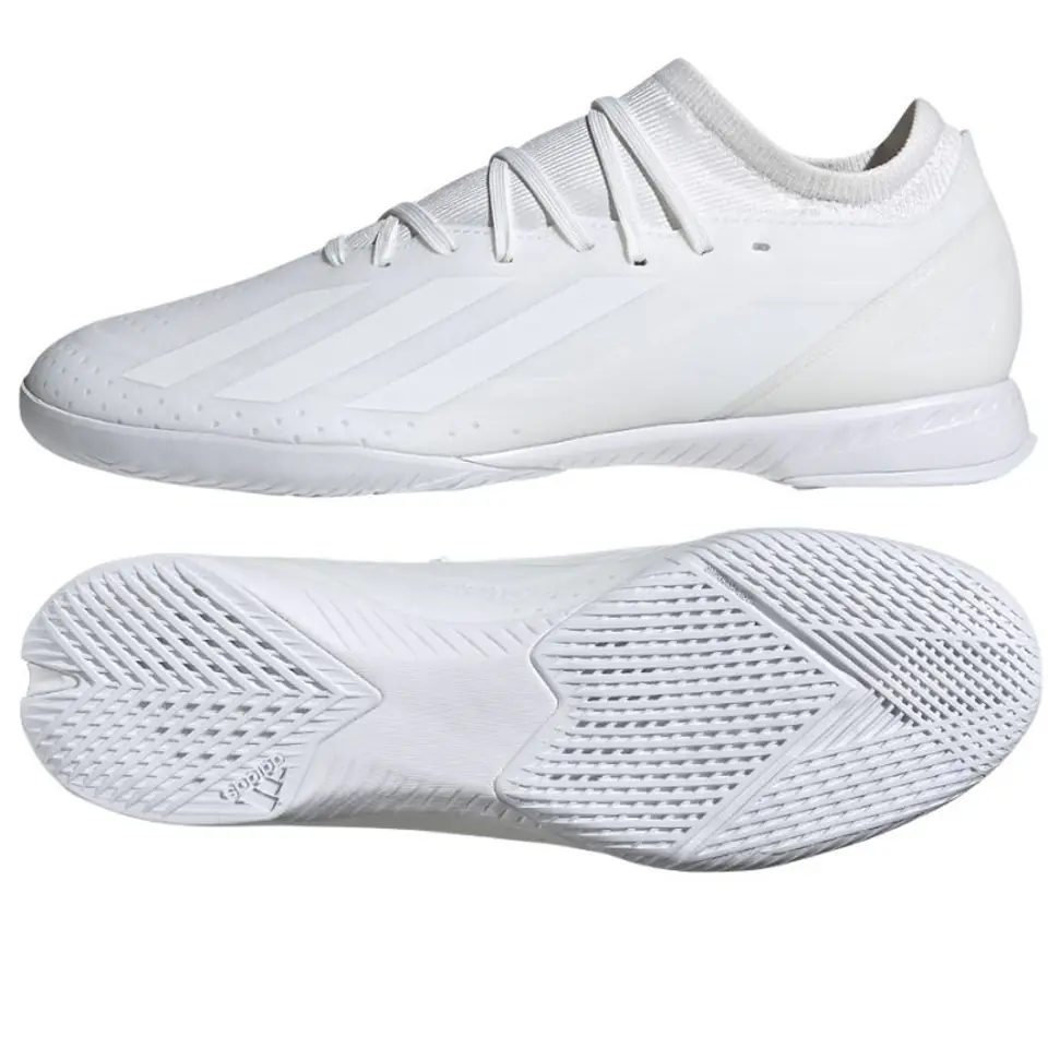 ⁨Buty piłkarskie adidas X Crazyfast.3 IN M (kolor Biały, rozmiar 44)⁩ w sklepie Wasserman.eu