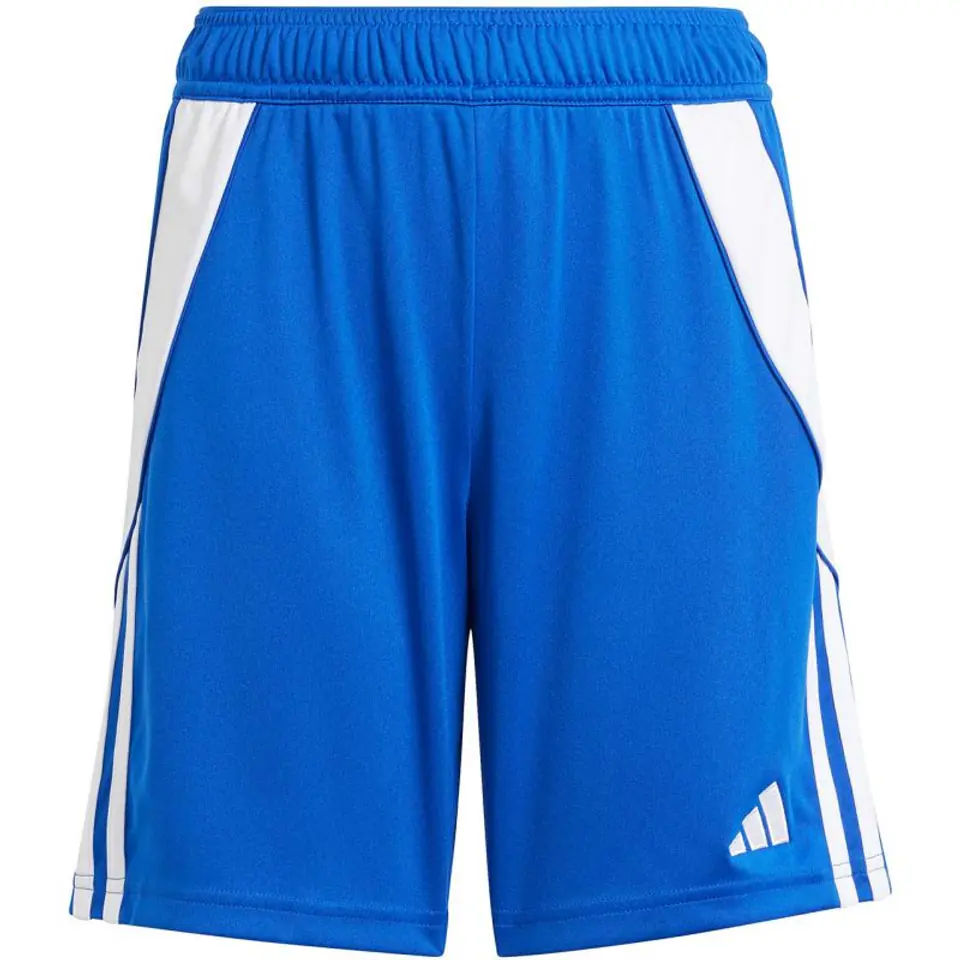 ⁨Spodenki adidas Tiro 24 Jr (kolor Biały. Niebieski, rozmiar 116cm)⁩ w sklepie Wasserman.eu