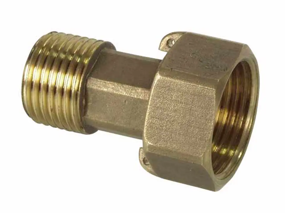 ⁨BRASS WATER METER SCREW 1/2*3/4⁩ at Wasserman.eu