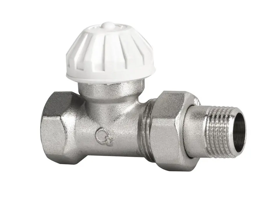 ⁨THERMOSTATIC VALVE B/HEAD STRAIGHT 1/2'⁩ at Wasserman.eu