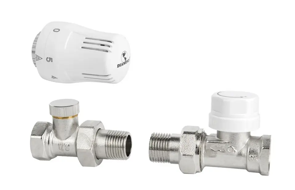 ⁨STRAIGHT THERMOSTATIC SET 1/2'⁩ at Wasserman.eu