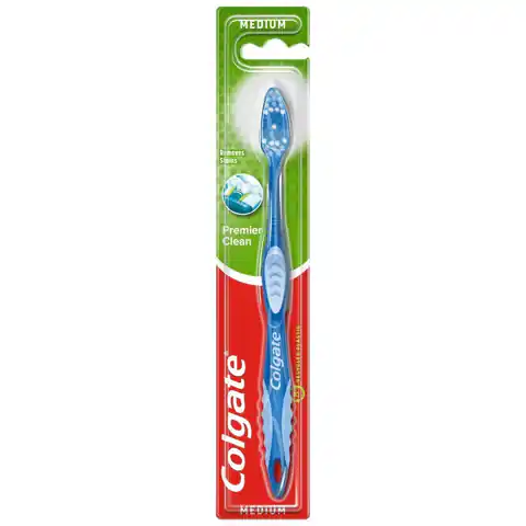 ⁨COLGATE Szczoteczka do zębów Premier Clean - Medium (średnia) 1szt⁩ w sklepie Wasserman.eu