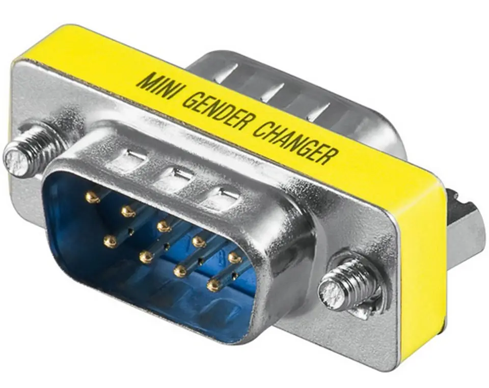 Adapter AKYGA D-Sub 9-pin - D-sub 9-pin D-Sub 9-pin (gniazdo) - D-sub 9-pin (gniazdo) AK-AD-17 w sklepie Wasserman.eu