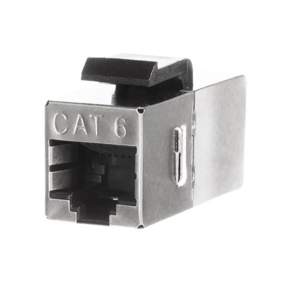 ⁨NETRACK CORD COUPLER RJ45-RJ45 CAT. 6 FTP⁩ at Wasserman.eu