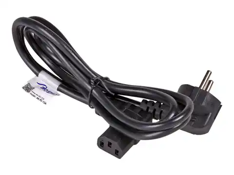 ⁨Kabel zasilający AKYGA Zasilanie IEC 60320 C13 3m. AK-PC-12A⁩ w sklepie Wasserman.eu