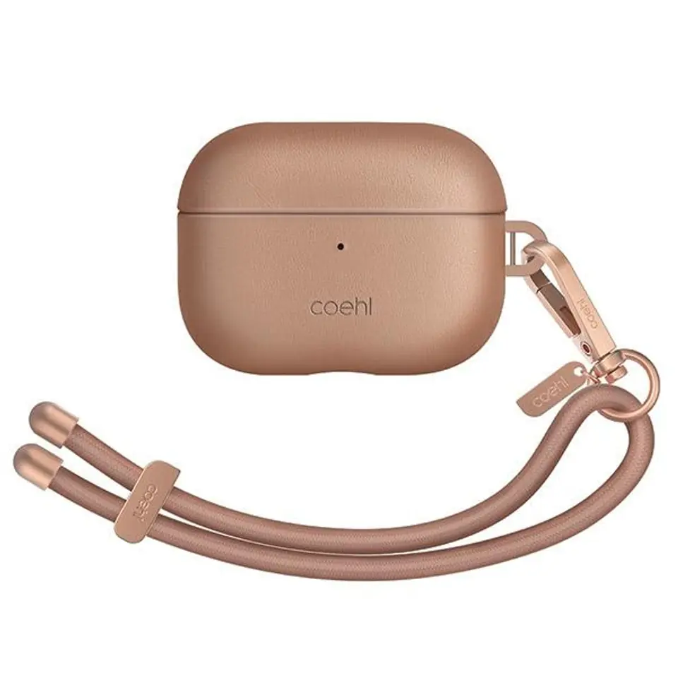 ⁨UNIQ etui Coehl Haven AirPods Pro 2 (2022/2023) beżowy/dusty nude⁩ w sklepie Wasserman.eu