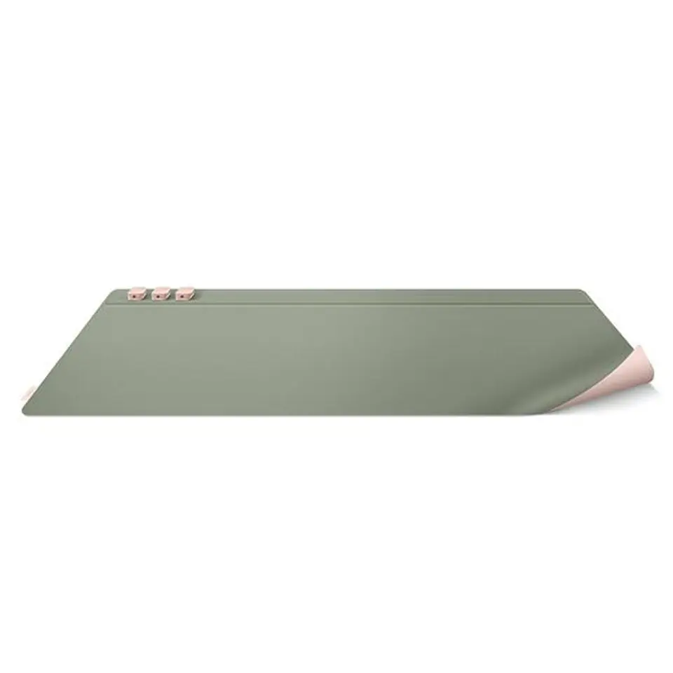 ⁨UNIQ Hagen dwustronna magnetyczna podkładka na biurko różowo-zielony/blush pink-mist green⁩ w sklepie Wasserman.eu