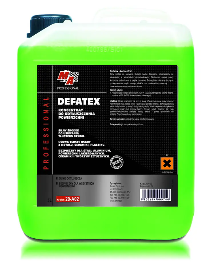 ⁨ODTŁUSZCZACZ 5L DEFATEX⁩ w sklepie Wasserman.eu
