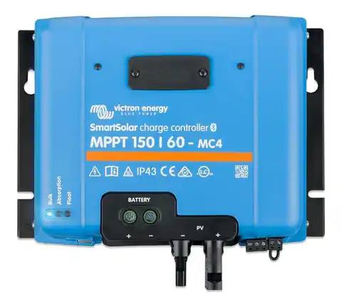 ⁨Victron Energy SmartSolar MPPT 150/760-MC4 charge controller (SCC115060311)⁩ at Wasserman.eu