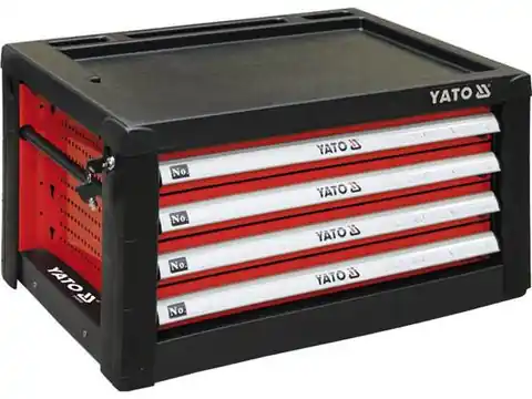 ⁨Szafka serwisowa 4 szuflady Yato YT-09152⁩ w sklepie Wasserman.eu