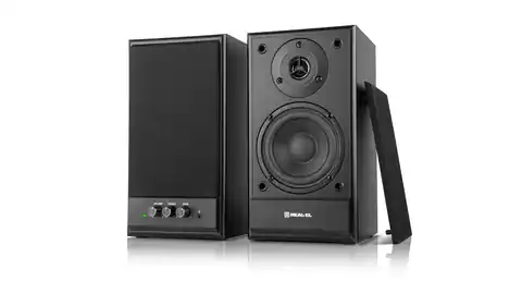 ⁨2.0 REAL-EL S-305 speaker set (black)⁩ at Wasserman.eu