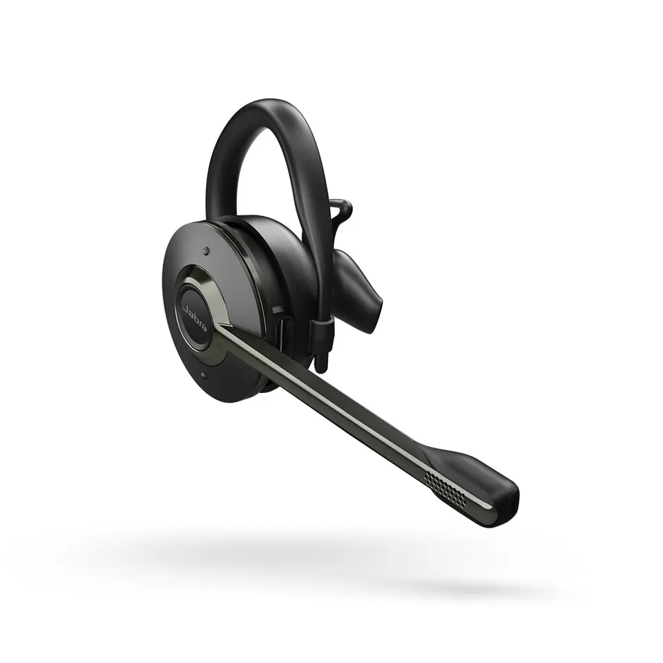 ⁨Jabra 9555-583-111 Headset/Headset Wireless Neckband, In-ear, Headband Office/Call Center Bluetooth Black⁩ at Wasserman.eu