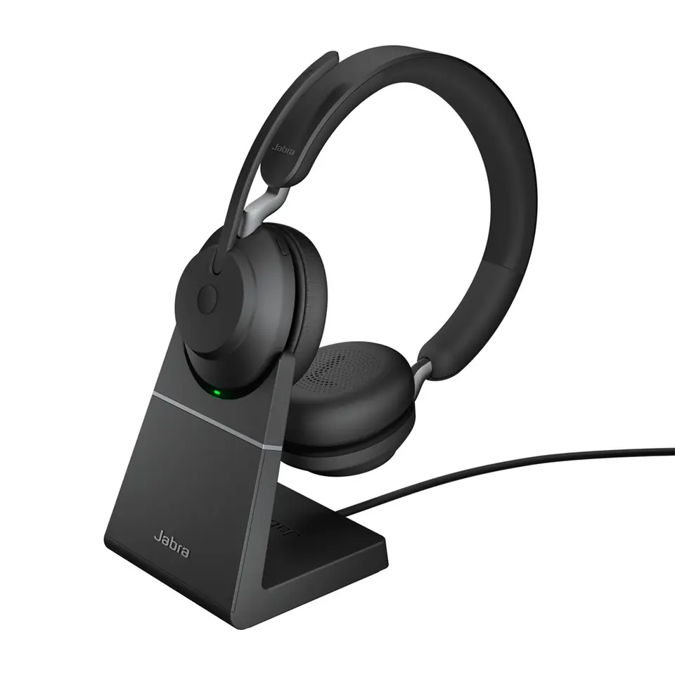 ⁨Jabra Evolve2 65 USB-C Black UC Chrg stand Stereo⁩ at Wasserman.eu